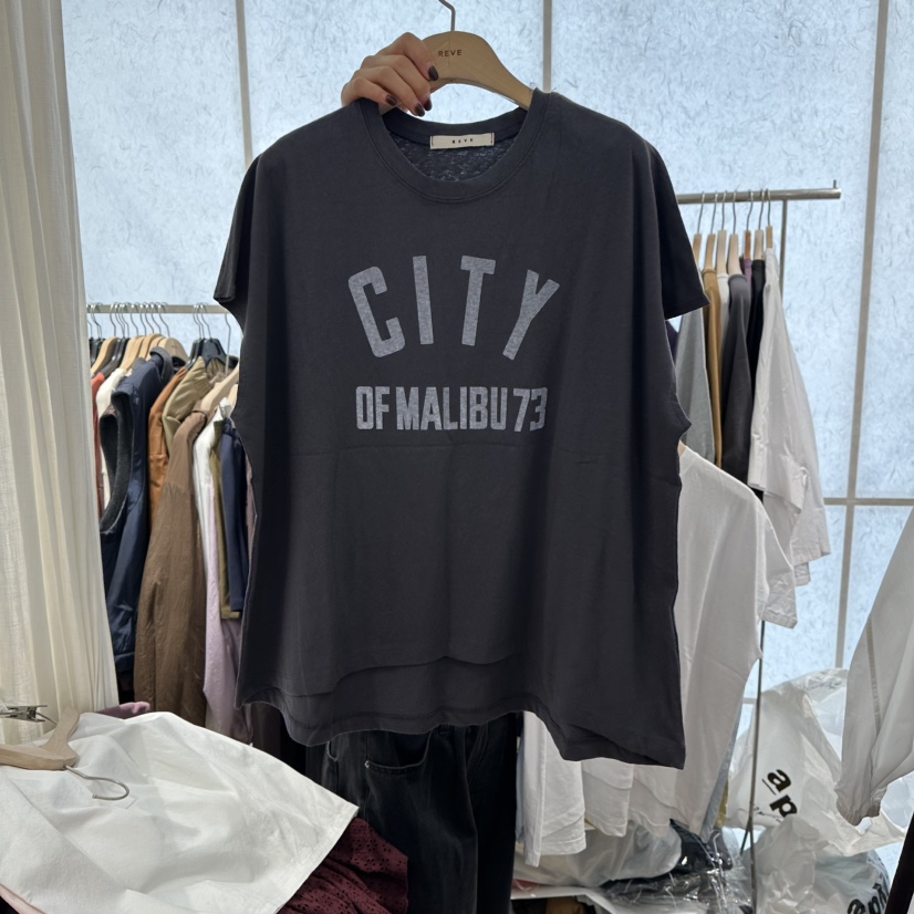 REVE-L韓國代購㊣女裝新品推薦人氣休閑熱賣時尚25秋冬T恤REVE-LT恤圖色4