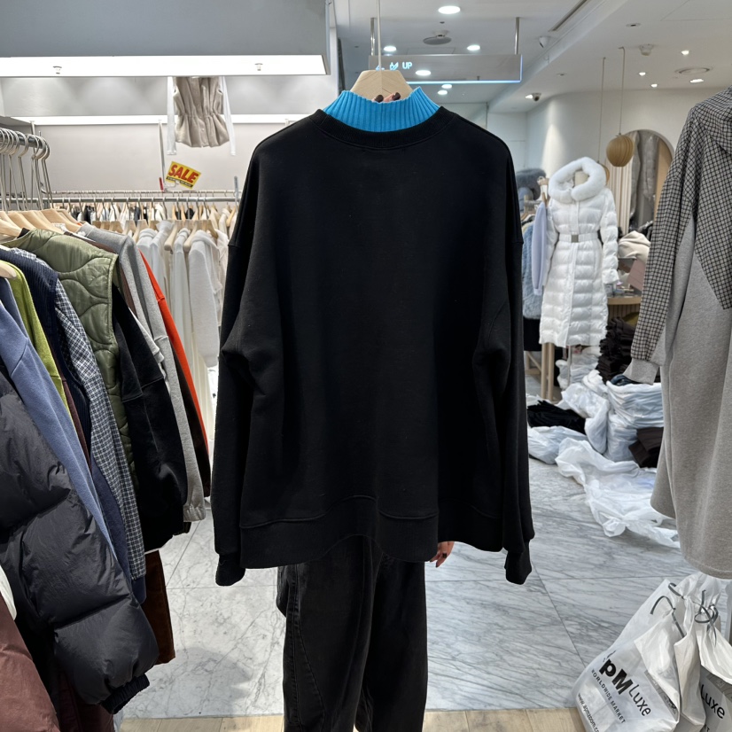 REVE-L東大門㊣實拍女士新款推薦時尚人氣熱賣職業衛衣加絨REVE-L衛衣