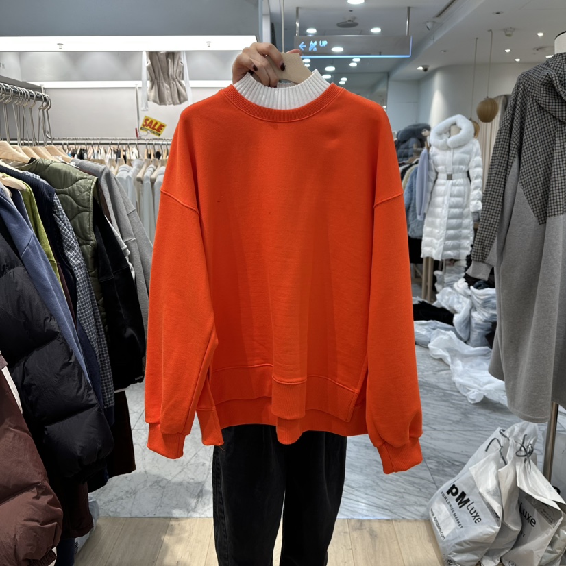 REVE-L東大門㊣實拍女士新款推薦時尚人氣熱賣職業衛衣加絨REVE-L衛衣圖色1