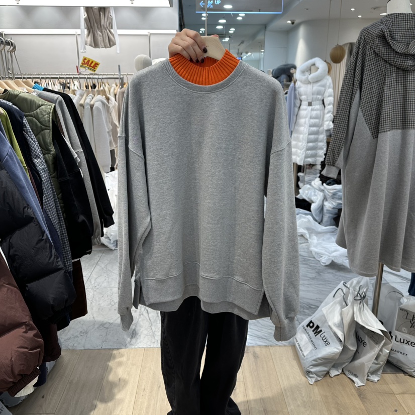 REVE-L東大門㊣實拍女士新款推薦時尚人氣熱賣職業衛衣加絨REVE-L衛衣圖色2