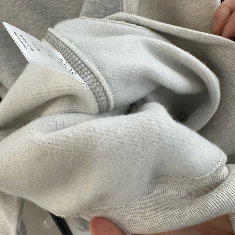 MYOS韓國直郵㊣女士新款職業熱賣休閑25秋冬人氣推薦衛衣加絨MYOS衛衣