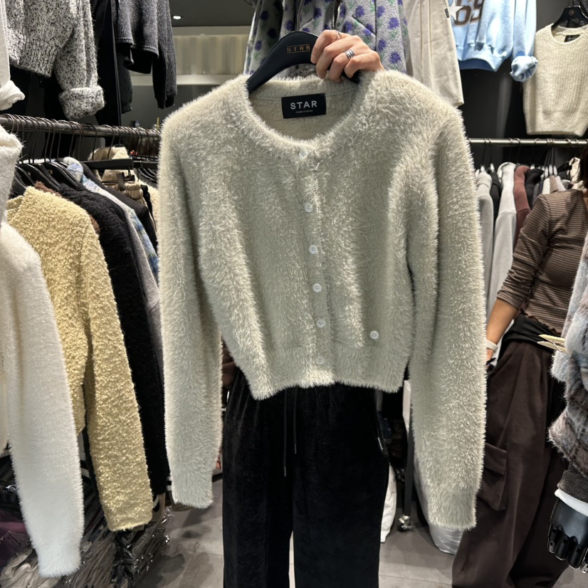 LONE STAR東大門㊣直郵女裝新款推薦職業人氣針織衫羊毛衫LONE STAR針織衫圖色2