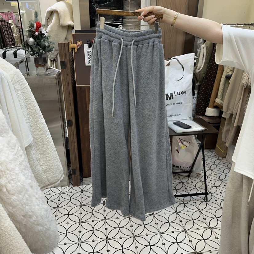 BAMBOLINA東大門㊣實拍女裝新款時尚職業熱賣推薦25秋冬休閑褲BAMBOLINA休閑褲圖色2