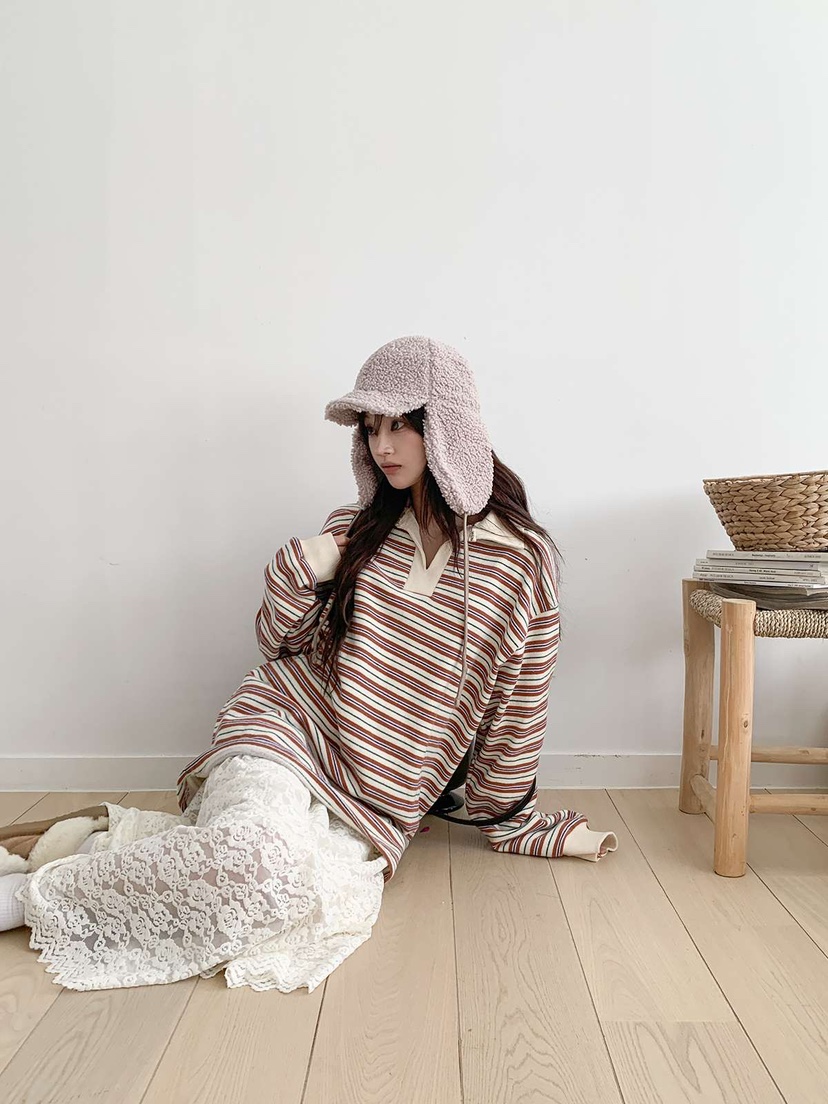 STICK WITH東大門㊣代購女裝新品25秋冬時尚休閑職業人氣長裙STICK WITH長裙