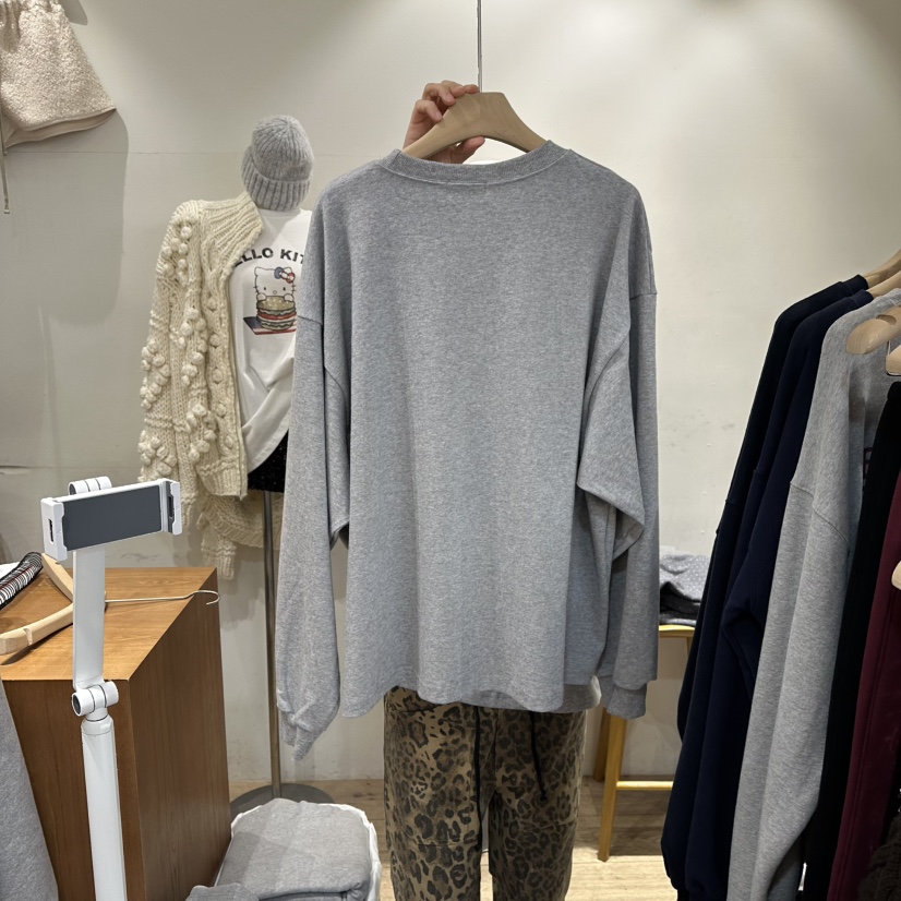 ASSEMBLY韓國代購㊣女裝新款推薦熱賣休閑25秋冬人氣長袖T恤ASSEMBLY長袖T恤