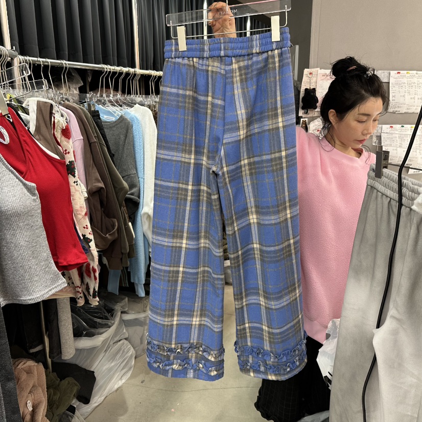 MOMAZU東大門㊣實拍女裝新款推薦25秋冬休閑人氣休閑褲加絨MOMAZU休閑褲