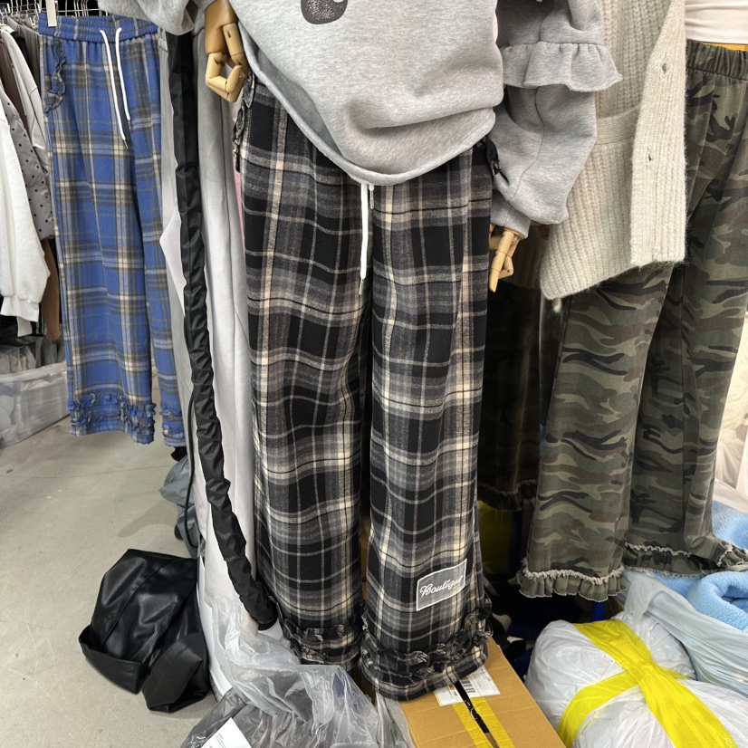 MOMAZU東大門㊣實拍女裝新款推薦25秋冬休閑人氣休閑褲加絨MOMAZU休閑褲圖色2