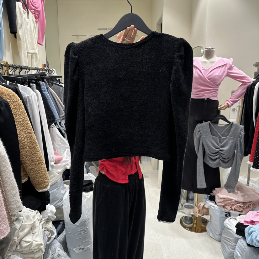 MONOPOLY韓國代購㊣女士新款休閑職業人氣推薦25秋冬針織衫MONO_POLY針織衫