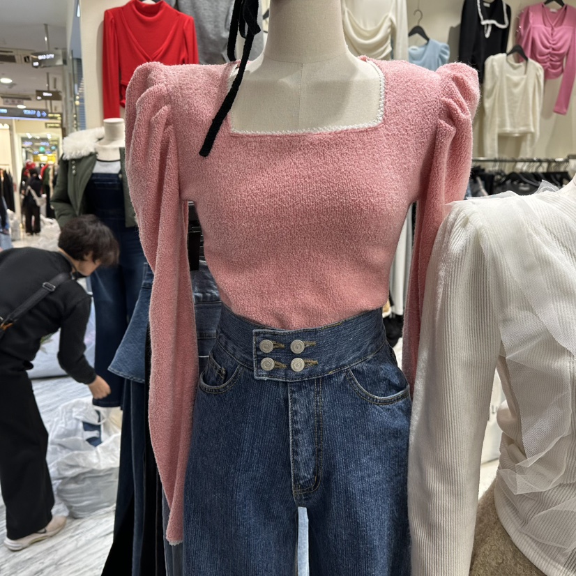 MONOPOLY韓國代購㊣女士新款休閑職業人氣推薦25秋冬針織衫MONO_POLY針織衫圖色2