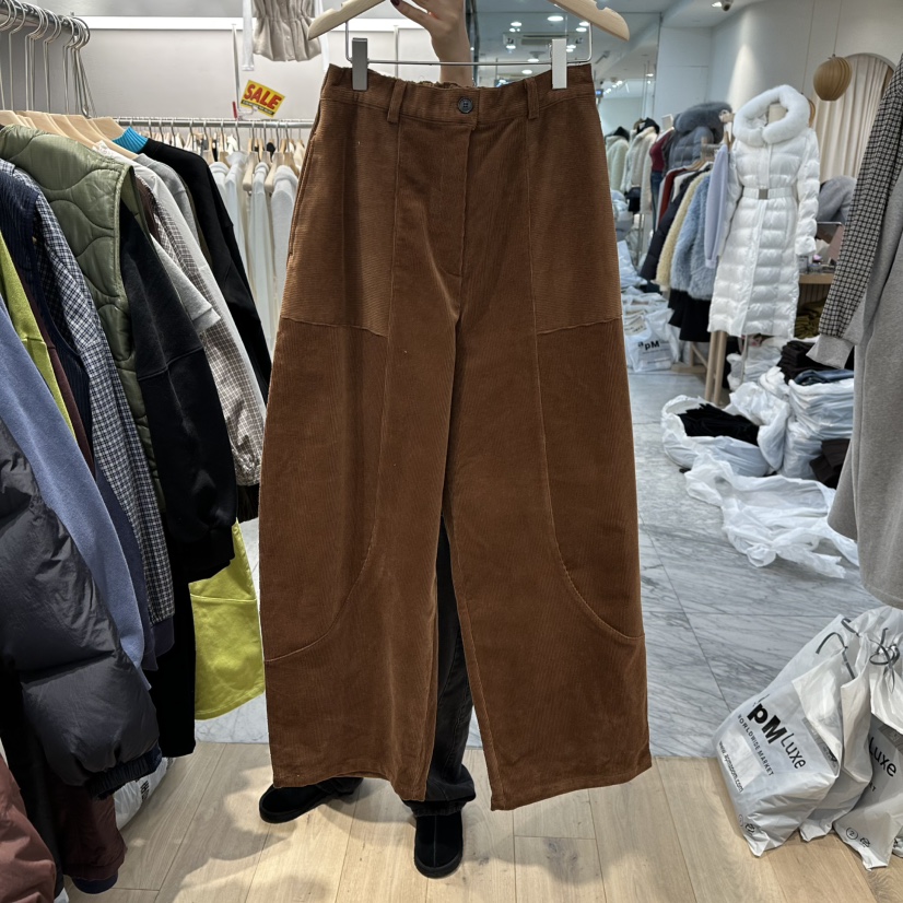 REVE-L韓國代購㊣女士新款休閑職業人氣時尚推薦25秋冬休閑褲REVE-L休閑褲圖色2