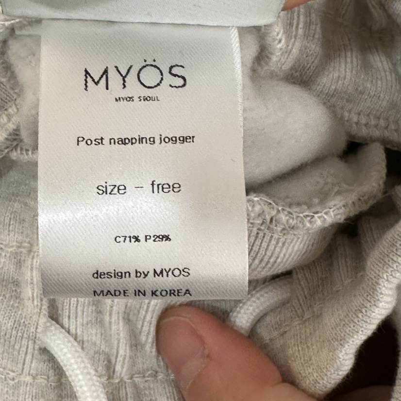 MYOS東大門㊣實拍女士新款人氣職業25秋冬推薦休閑褲加絨抓絨MYOS休閑褲