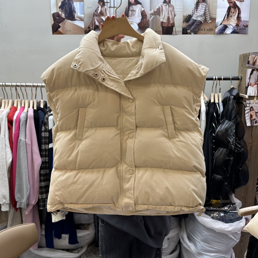 STICK WITH東大門㊣實拍女裝新款推薦人氣熱賣職業時尚馬甲STICK WITH馬甲圖色1