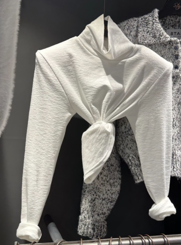 LONE STAR韓國直郵㊣女裝新款休閑推薦時尚人氣25秋冬長袖T恤LONE STAR長袖T恤圖色2