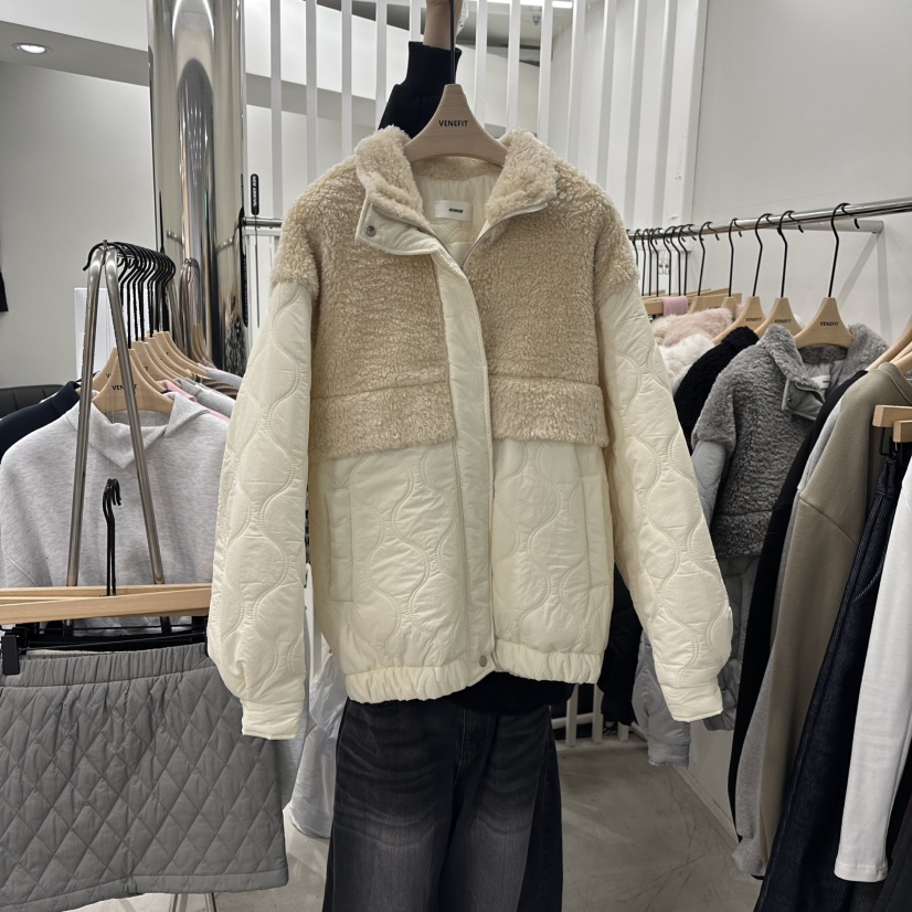 VENEFIT東大門㊣直郵女裝新款25秋冬休閑推薦人氣時尚熱賣夾克VENEFIT/JENNIE夾克圖色1