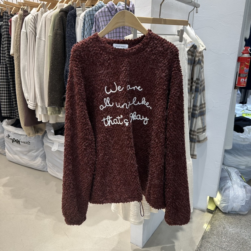 GOLDEN MARKET東大門㊣直郵女士新款推薦休閑職業時尚衛衣GOLDEN MARKET衛衣圖色1