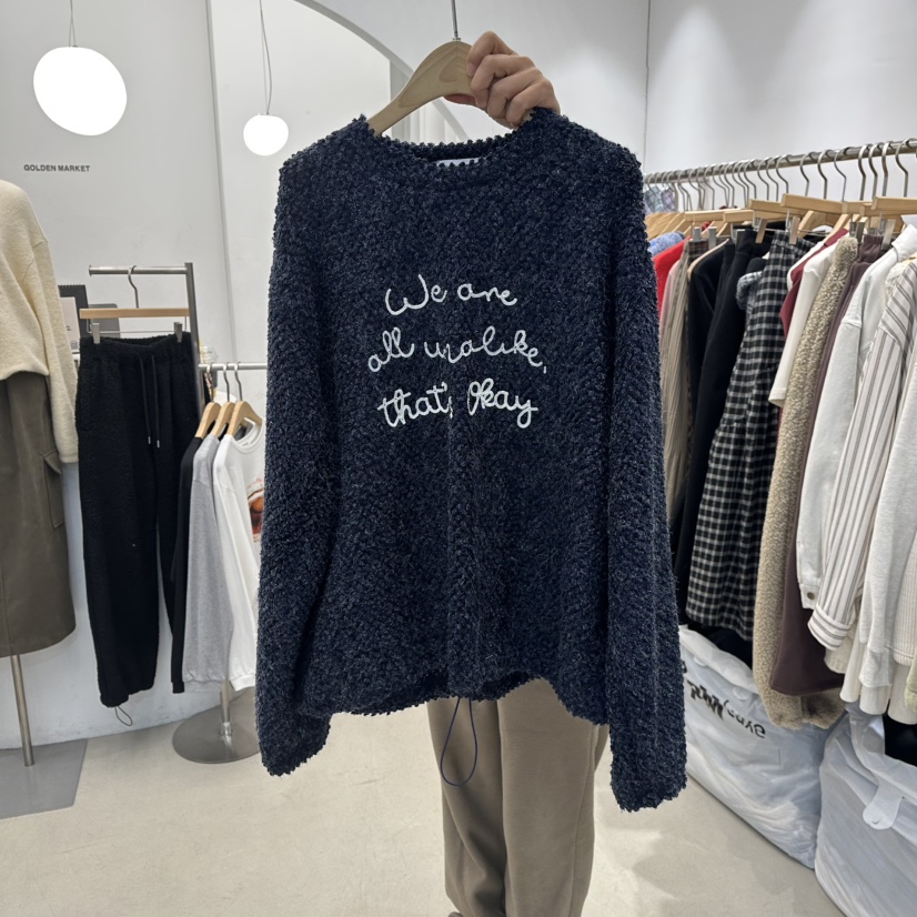 GOLDEN MARKET東大門㊣直郵女士新款推薦休閑職業時尚衛衣GOLDEN MARKET衛衣圖色2