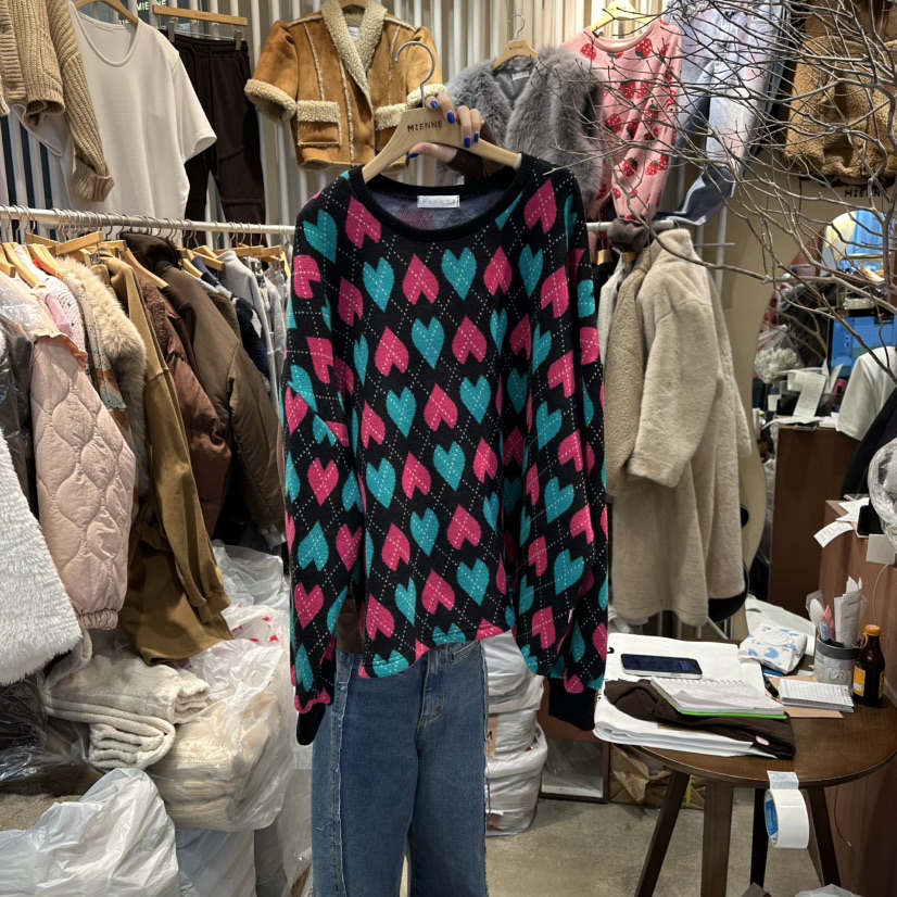 MIENNE東大門㊣實拍女士新品熱賣人氣休閑職業25秋冬推薦衛衣MIENNE衛衣圖色2