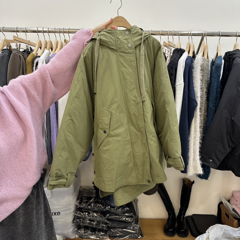 DELIGHT-L東大門㊣實拍女裝新品熱賣25秋冬休閑時尚人氣夾克DELIGHT-L夾克圖色1