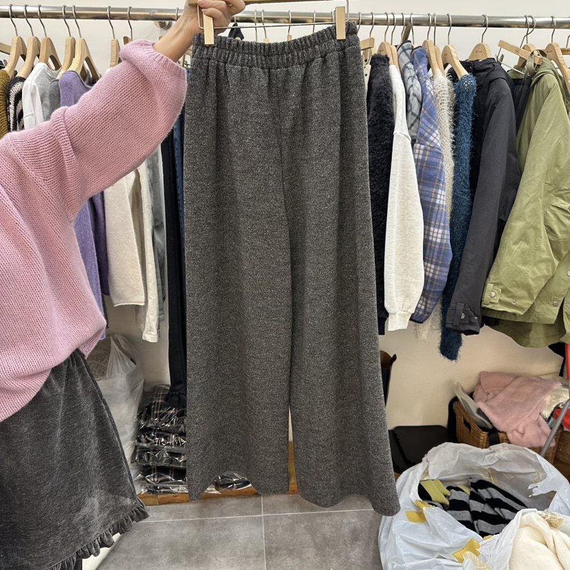 DELIGHT-L韓國直郵㊣女士新款人氣推薦25秋冬休閑休閑褲羊毛DELIGHT-L休閑褲