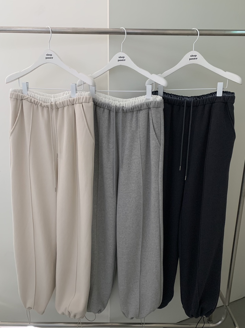 SHOP POSTER東大門㊣實拍女士新品人氣推薦25秋冬休閑褲羊毛SHOP_POSTER休閑褲