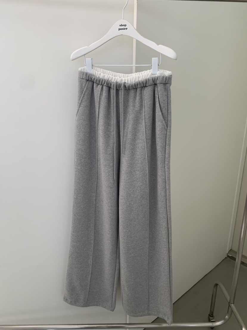 SHOP POSTER東大門㊣實拍女士新品人氣推薦25秋冬休閑褲羊毛SHOP_POSTER休閑褲圖色2