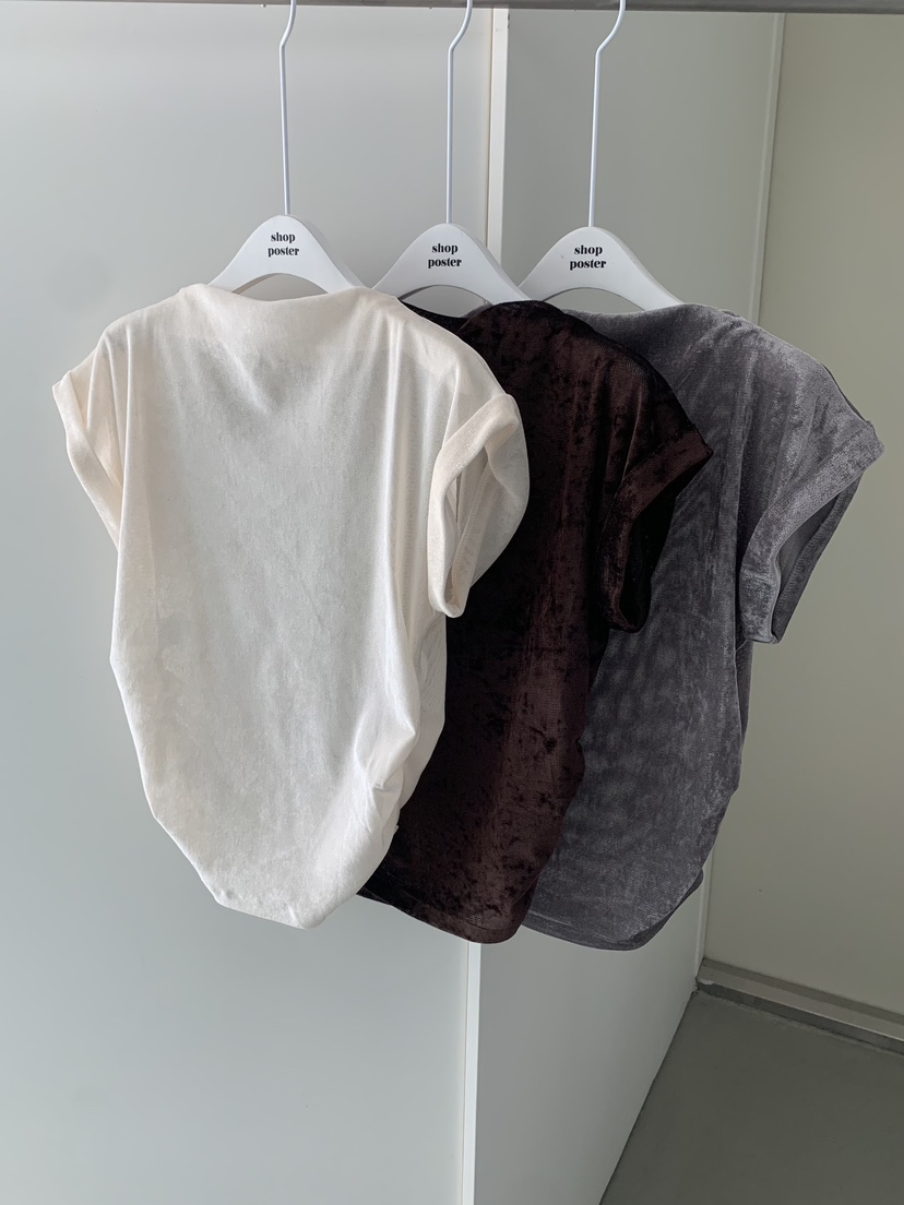 SHOP POSTER東大門㊣實拍女裝新品職業熱賣推薦25秋冬時尚T恤SHOP_POSTERT恤