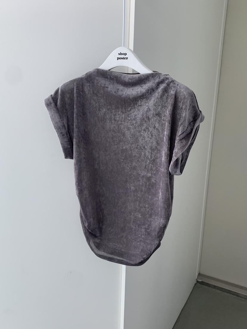 SHOP POSTER東大門㊣實拍女裝新品職業熱賣推薦25秋冬時尚T恤SHOP_POSTERT恤圖色3