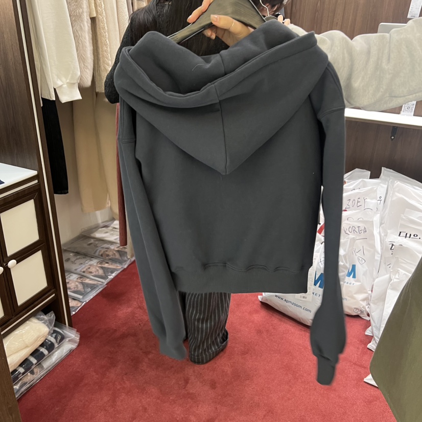 PEANUT BUTTER東大門㊣直郵女士新品25秋冬時尚熱賣衛衣兜帽PEANUT BUTTER衛衣