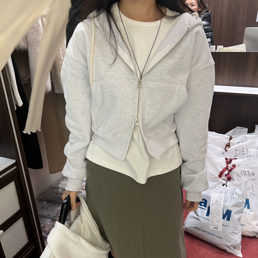 PEANUT BUTTER東大門㊣直郵女士新品25秋冬時尚熱賣衛衣兜帽PEANUT BUTTER衛衣圖色4