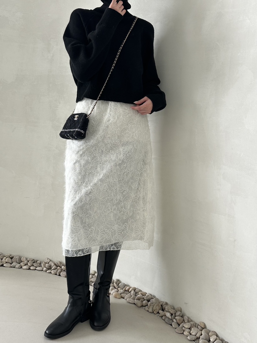 DEMAR東大門㊣實拍女裝新款休閑推薦25秋冬時尚熱賣人氣長裙DEMAR長裙