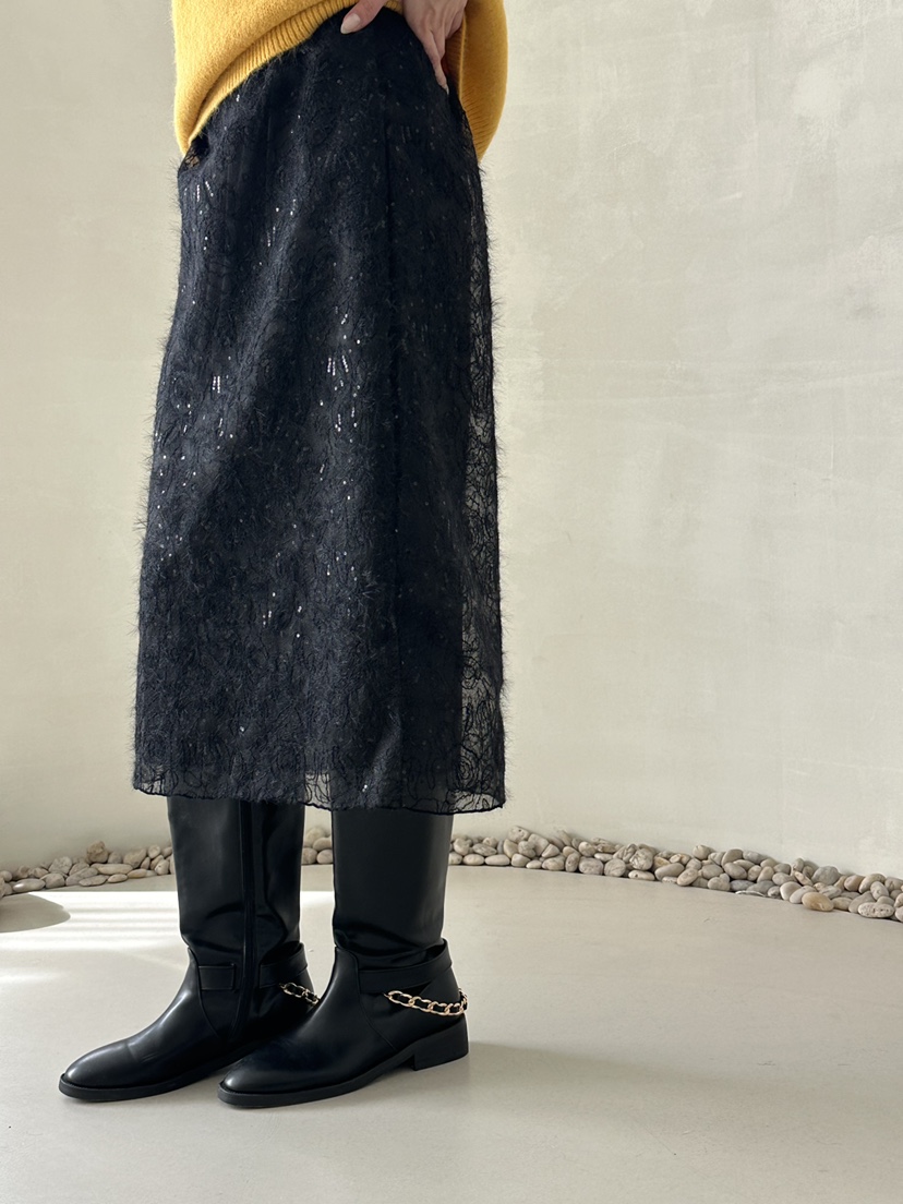 DEMAR東大門㊣實拍女裝新款休閑推薦25秋冬時尚熱賣人氣長裙DEMAR長裙圖色2