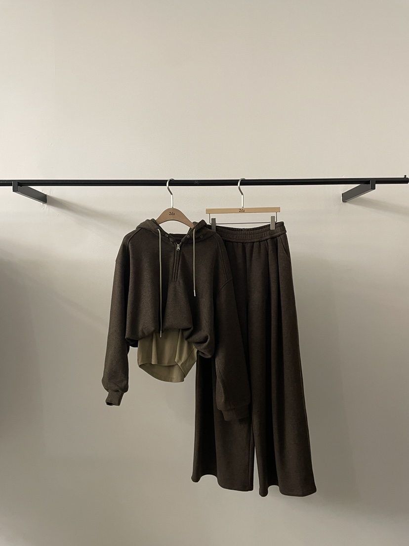 2DA/DARIMI-P韓國代購㊣女裝新款熱賣套裝毛領可拆可拆卸套裝2DA/DARIMI-P套裝