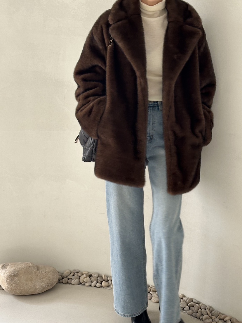 DEMAR東大門㊣代購女士新款人氣休閑職業熱賣推薦時尚短款大衣DEMAR短款大衣