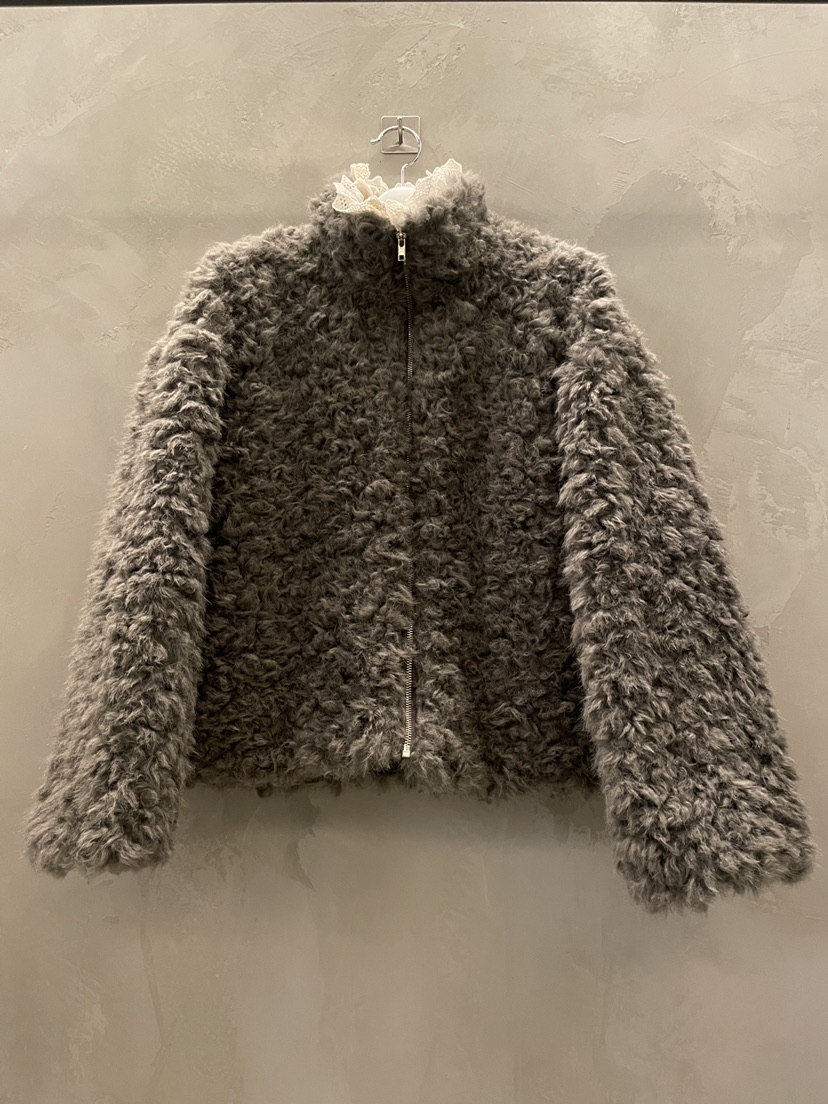 MULCUP東大門㊣實拍女裝新款推薦25秋冬休閑人氣職業夾克皮草MULCUP夾克圖色2