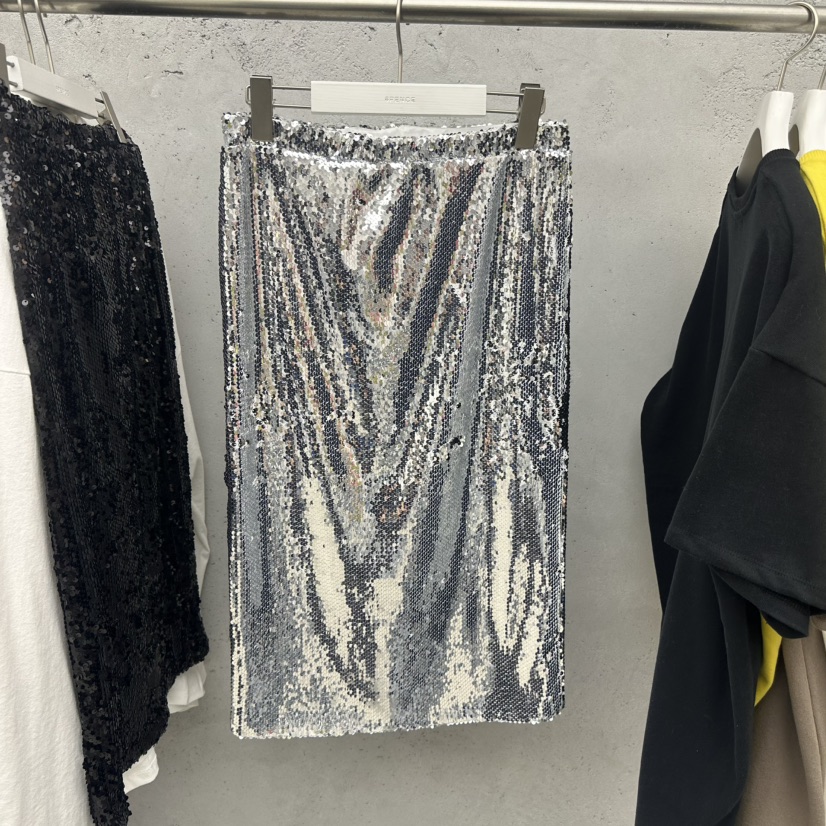 SIXTEEN東大門㊣代購女裝新款25秋冬休閑推薦熱賣職業時尚長裙SIXTEEN長裙圖色1