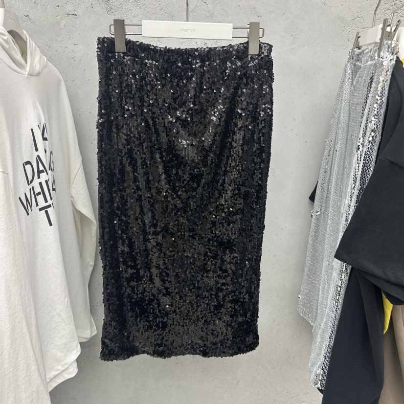 SIXTEEN東大門㊣代購女裝新款25秋冬休閑推薦熱賣職業時尚長裙SIXTEEN長裙圖色2