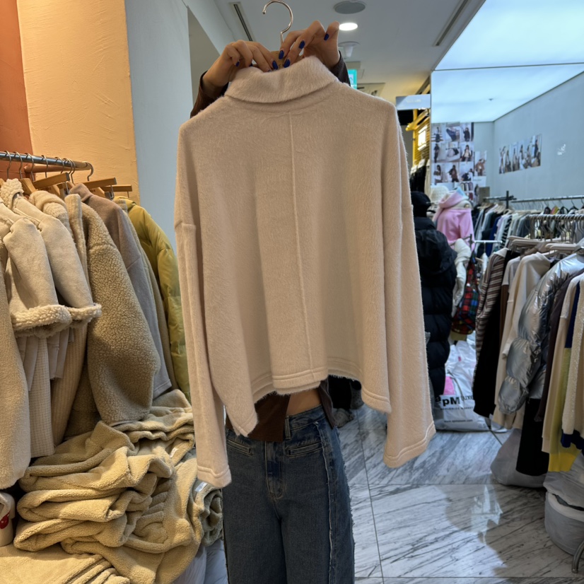 MIENNE東大門㊣實拍女裝新品25秋冬人氣熱賣推薦職業長袖T恤MIENNE長袖T恤圖色2