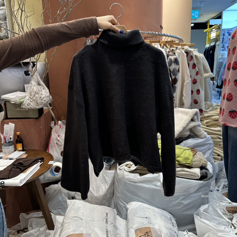 MIENNE東大門㊣實拍女裝新品25秋冬人氣熱賣推薦職業長袖T恤MIENNE長袖T恤圖色4