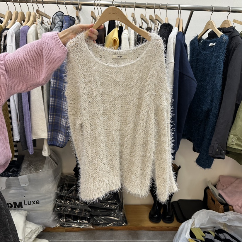 DELIGHT-L韓國直郵㊣女士新款推薦職業25秋冬時尚熱賣針織衫DELIGHT-L針織衫圖色1