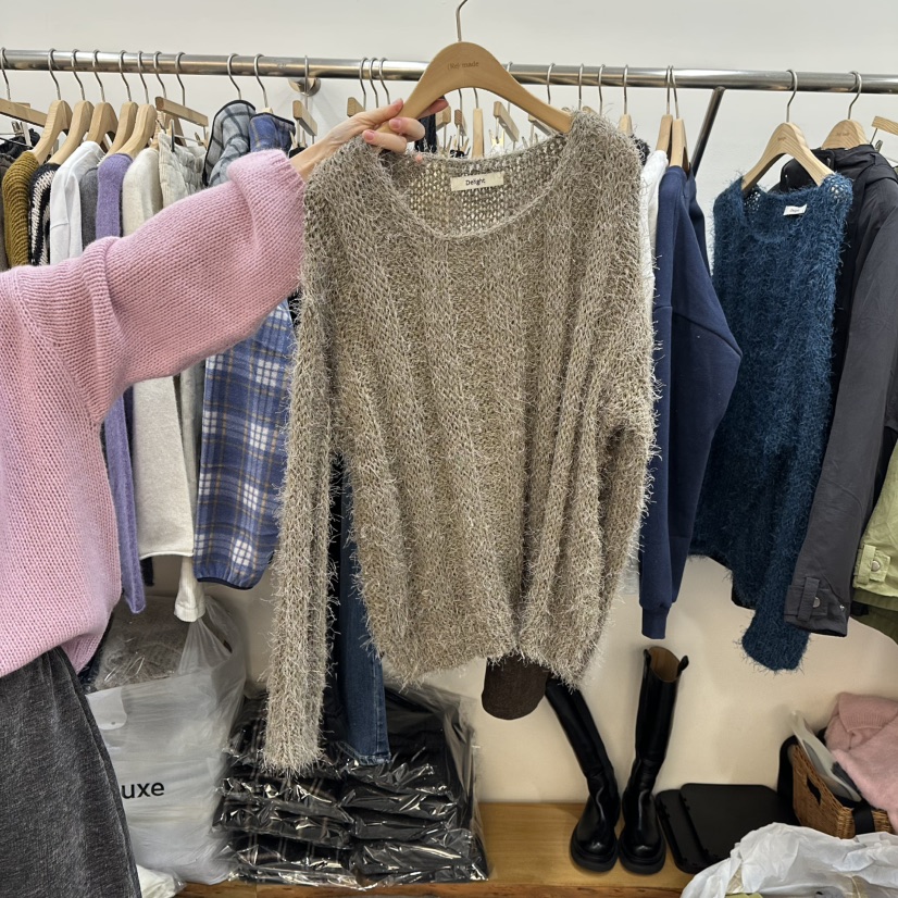 DELIGHT-L韓國直郵㊣女士新款推薦職業25秋冬時尚熱賣針織衫DELIGHT-L針織衫圖色2