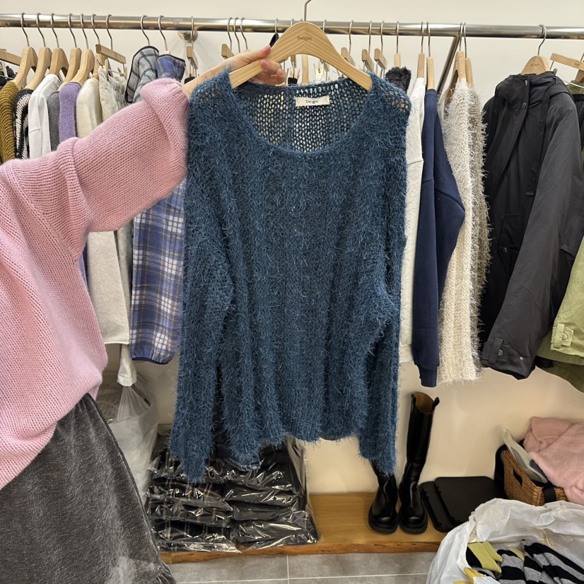 DELIGHT-L韓國直郵㊣女士新款推薦職業25秋冬時尚熱賣針織衫DELIGHT-L針織衫圖色3