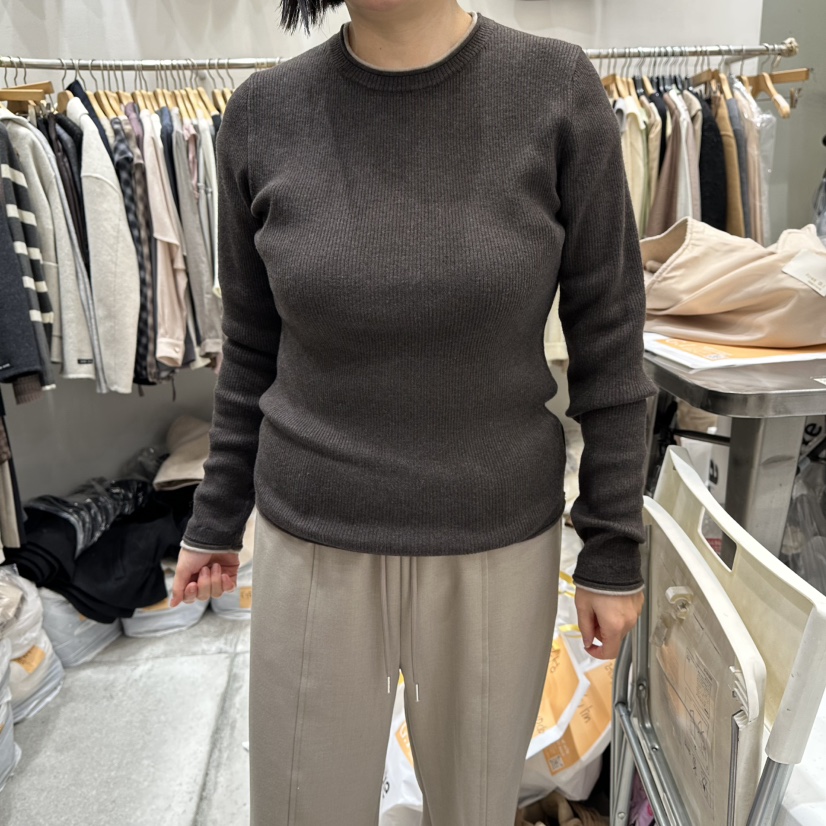 G.I-L韓國代購㊣女裝新品熱賣職業休閑25秋冬時尚推薦針織衫G.I-L針織衫圖色2