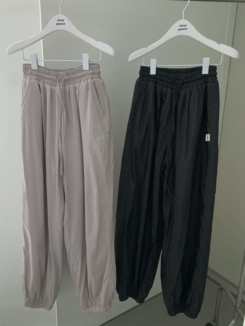 SHOP POSTER東大門㊣代購女裝新品25秋冬熱賣人氣休閑褲雙面SHOP_POSTER休閑褲