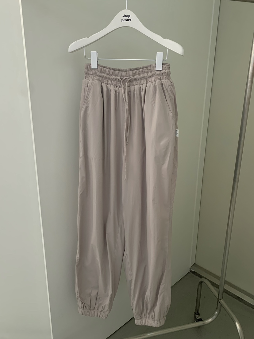 SHOP POSTER東大門㊣代購女裝新品25秋冬熱賣人氣休閑褲雙面SHOP_POSTER休閑褲圖色1