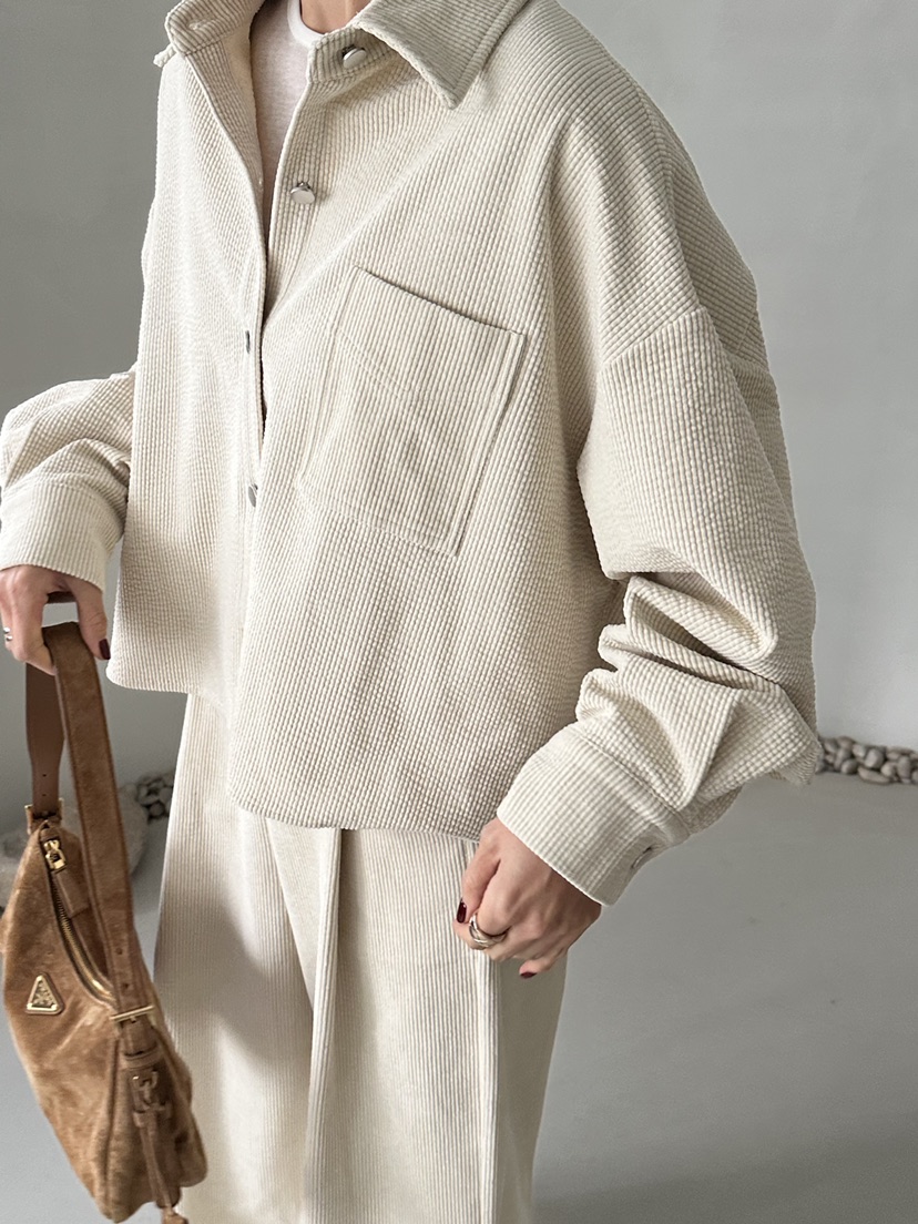 DEMAR韓國直郵㊣女裝新品25秋冬職業熱賣推薦襯衫蕾絲衫燈芯絨DEMAR襯衫/蕾絲衫