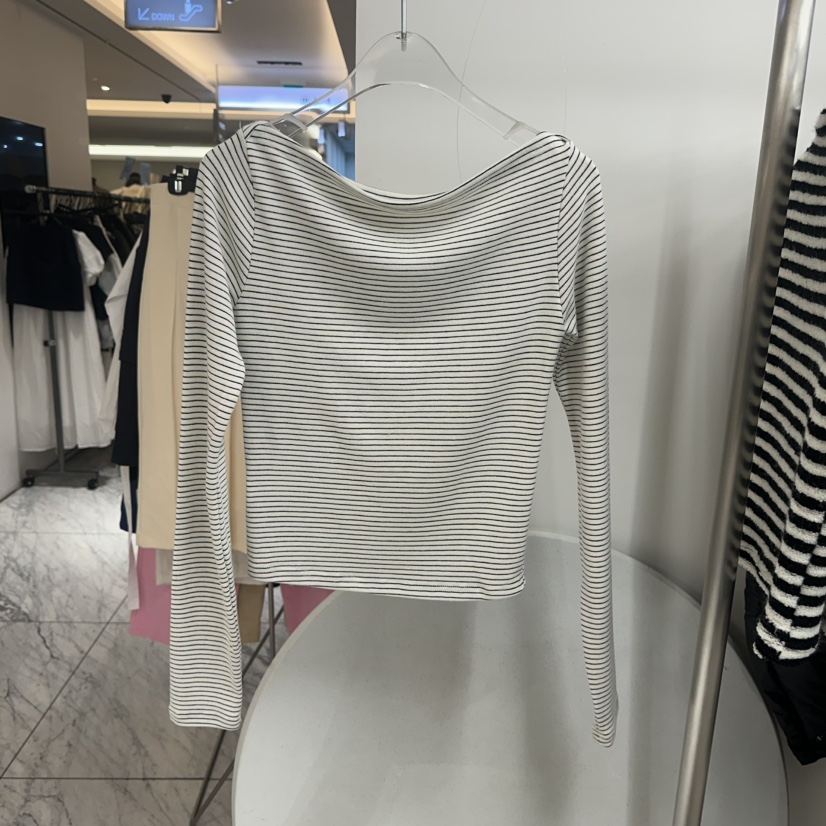 TOPDRESSING東大門㊣直郵女裝新款人氣25秋冬時尚熱賣長袖T恤TOPDRESSING長袖T恤圖色1