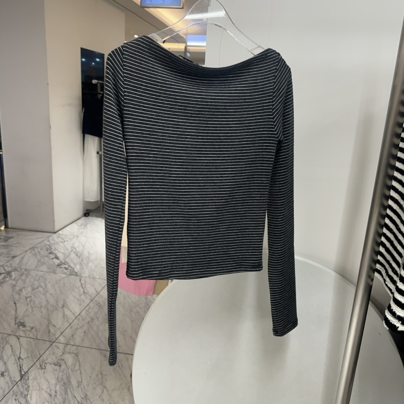 TOPDRESSING東大門㊣直郵女裝新款人氣25秋冬時尚熱賣長袖T恤TOPDRESSING長袖T恤圖色2墨色