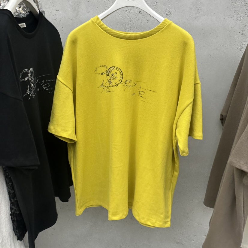 SIXTEEN東大門㊣實拍女士新款時尚25秋冬熱賣職業人氣休閑T恤SIXTEENT恤圖色3