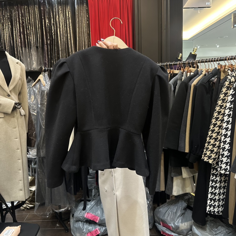 HERISH-HAUTE韓國代購㊣女裝新款時尚職業休閑人氣推薦夾克HERISH-HAUTE夾克