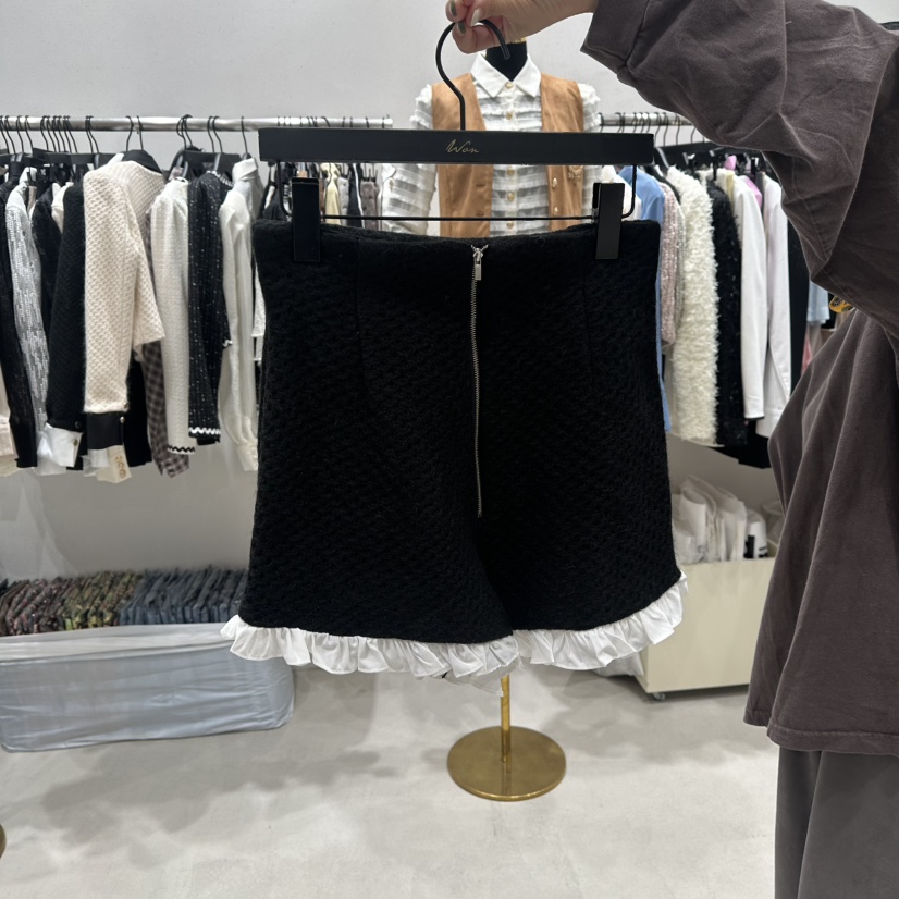 LOTTIMO韓國代購㊣女士新款職業熱賣推薦25秋冬人氣休閑短褲LOTTIMO短褲